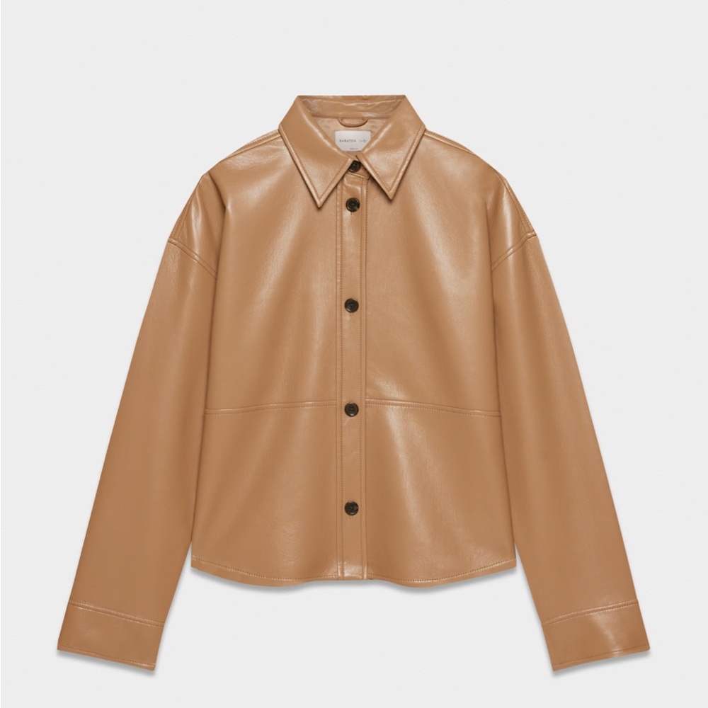 Aritzia Pelli Hip Shirt Jacket